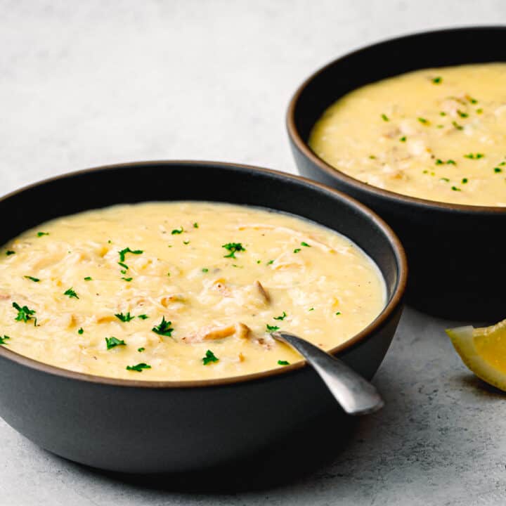 Instant Pot Greek Chicken Lemon Rice Soup (Avgolemono) Posh Journal