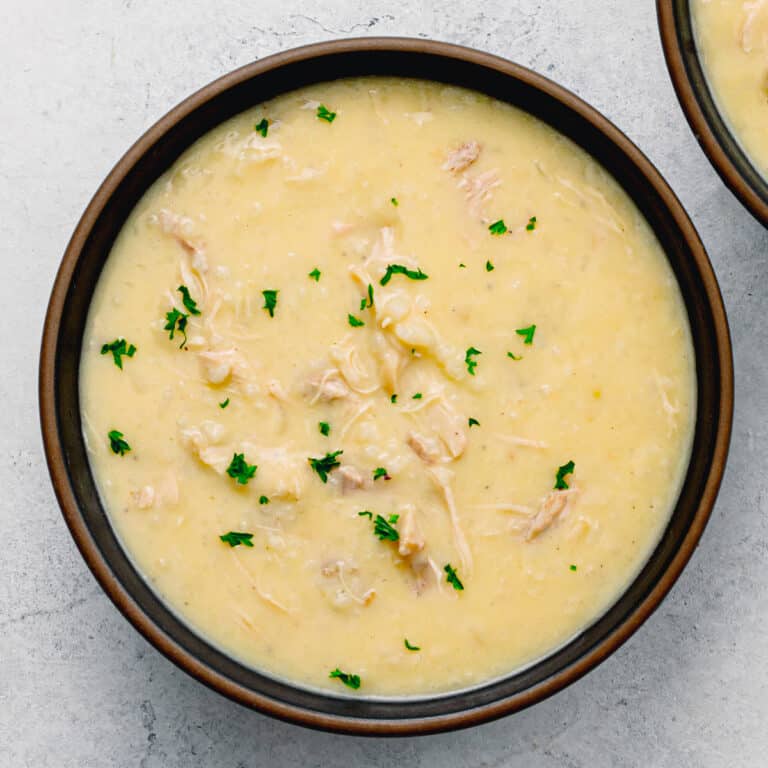 Instant Pot Greek Chicken Lemon Rice Soup (Avgolemono) Posh Journal
