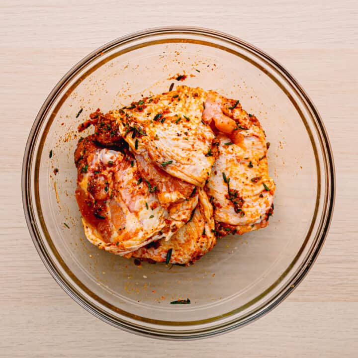 OvenBaked Rosemary Chicken Thighs Posh Journal
