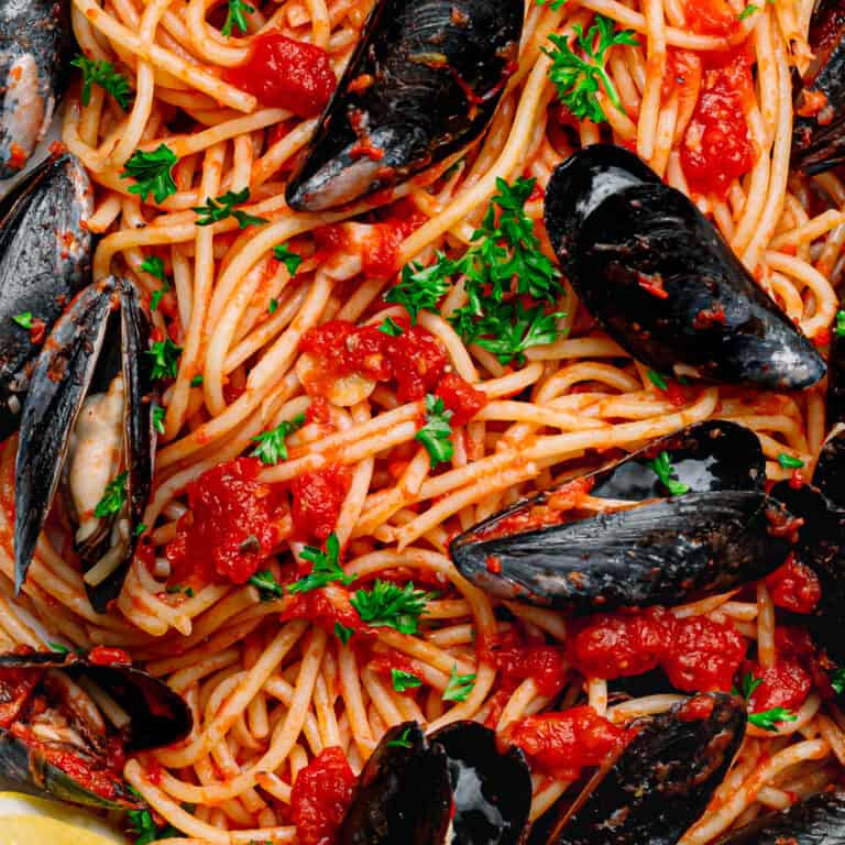 Pasta with Mussels Posh Journal