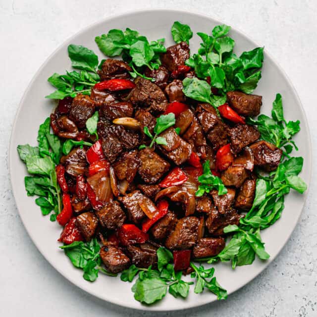 Bo Luc Lac Recipe (Vietnamese Shaking Beef) - Posh Journal