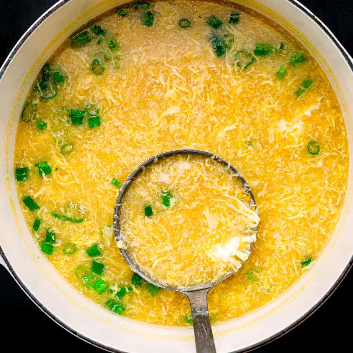 How to Make Egg flower soup.