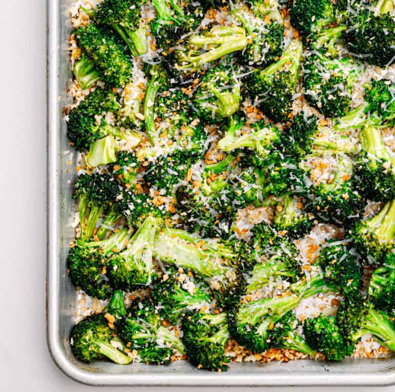 Roasted Broccoli With Parmesan And Panko Breadcrumbs Posh Journal