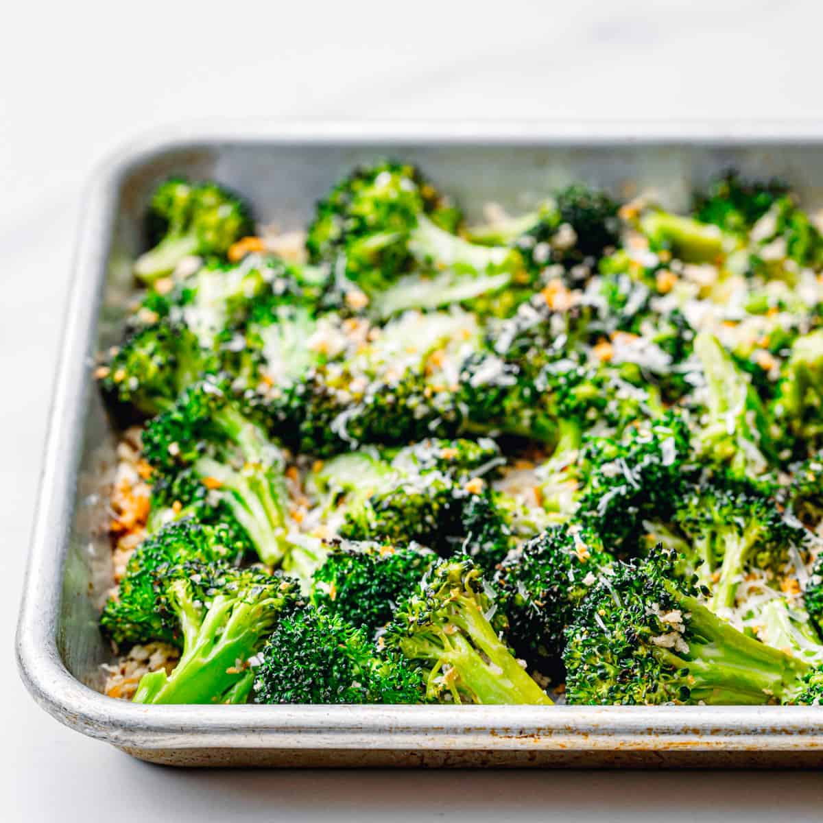 Roasted Broccoli with Panko Breadcrumbs and Parmesan.