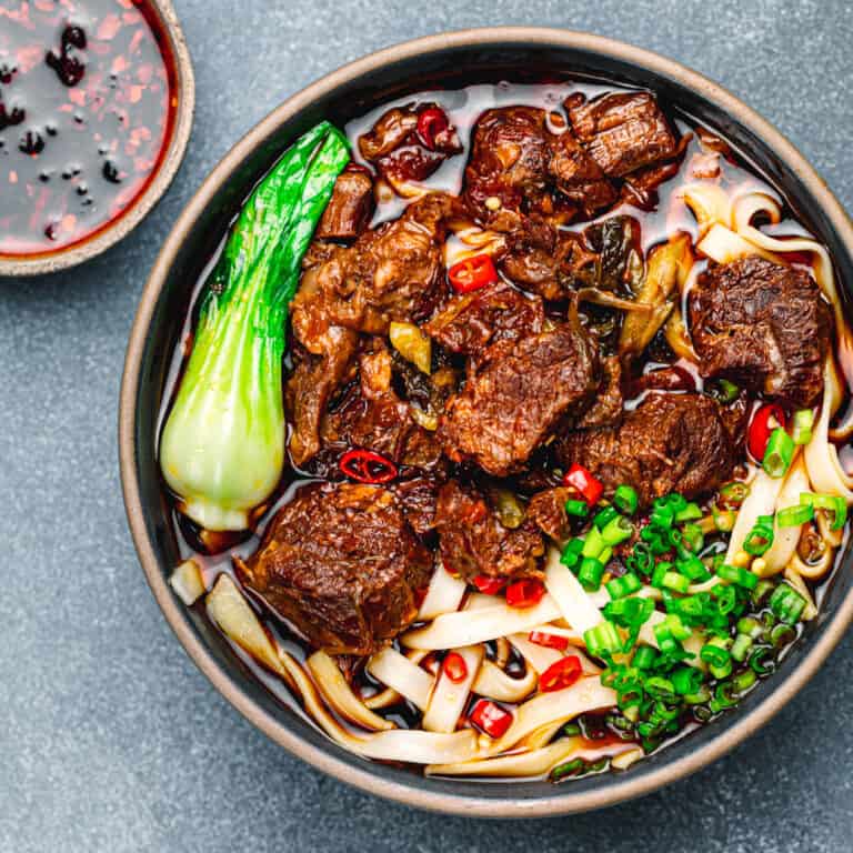 Taiwanese Beef Noodle Soup - Posh Journal
