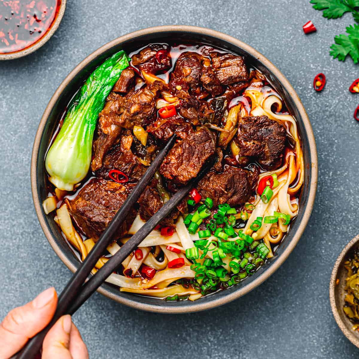 Taiwanese Beef Noodle Soup Recipe