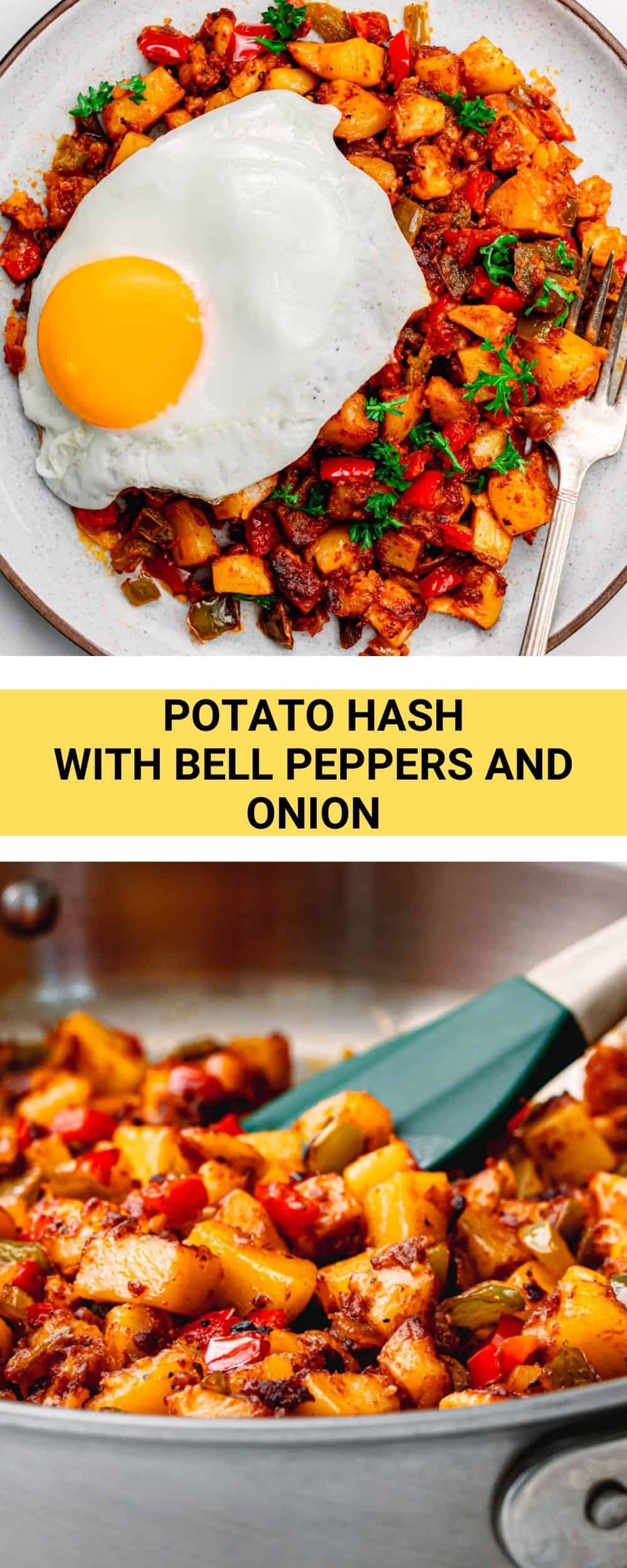 Easy Potato Hash with Bell Pepper and Onion Posh Journal