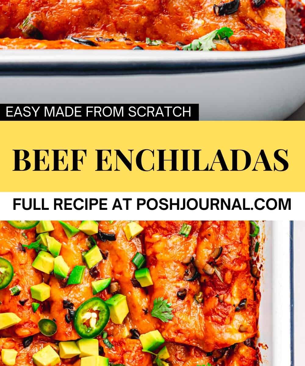 Beef Enchiladas Recipe.