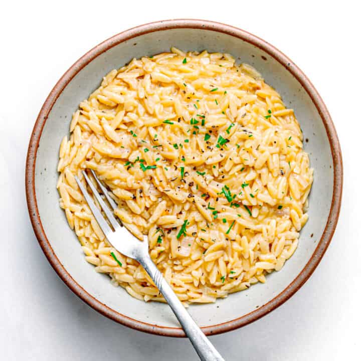 Creamy Orzo Risotto Posh Journal