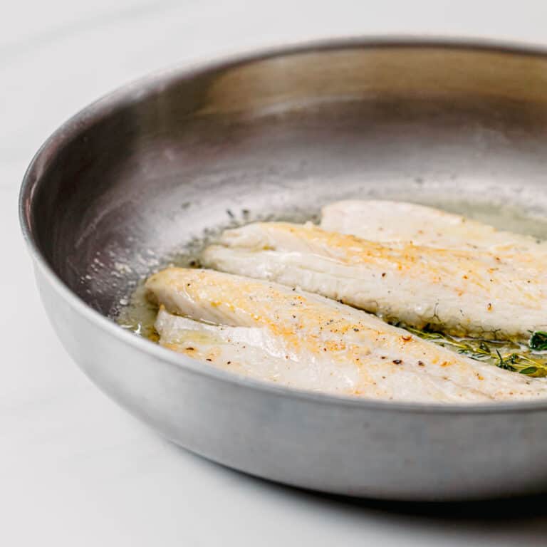 10- Minute Pan-Seared Branzino Fish Fillets with Lemon Butter - Posh