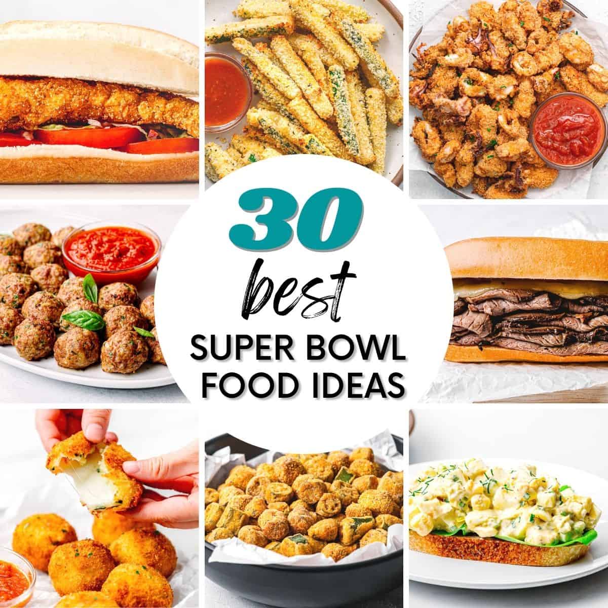 Best Super Bowl Food Ideas  Super bowl food, Food, Appetizer recipes