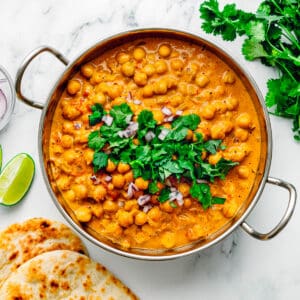 easy chickpea curry recipe.