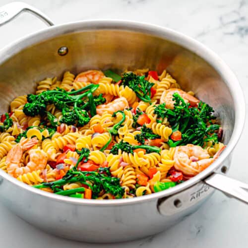 Rotini Pasta with Broccolini and Shrimp Posh Journal