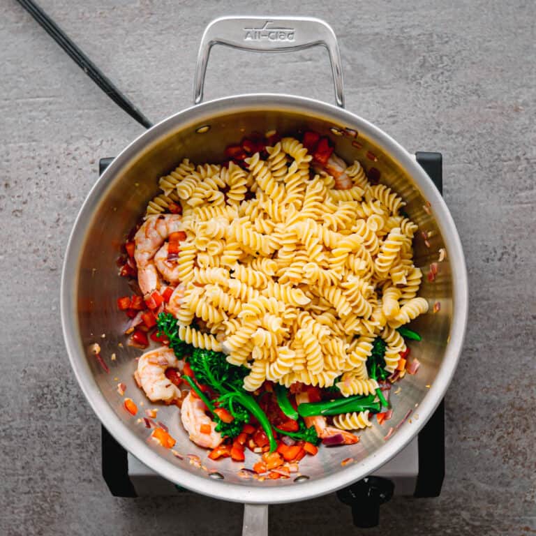 Rotini Pasta with Broccolini and Shrimp Posh Journal