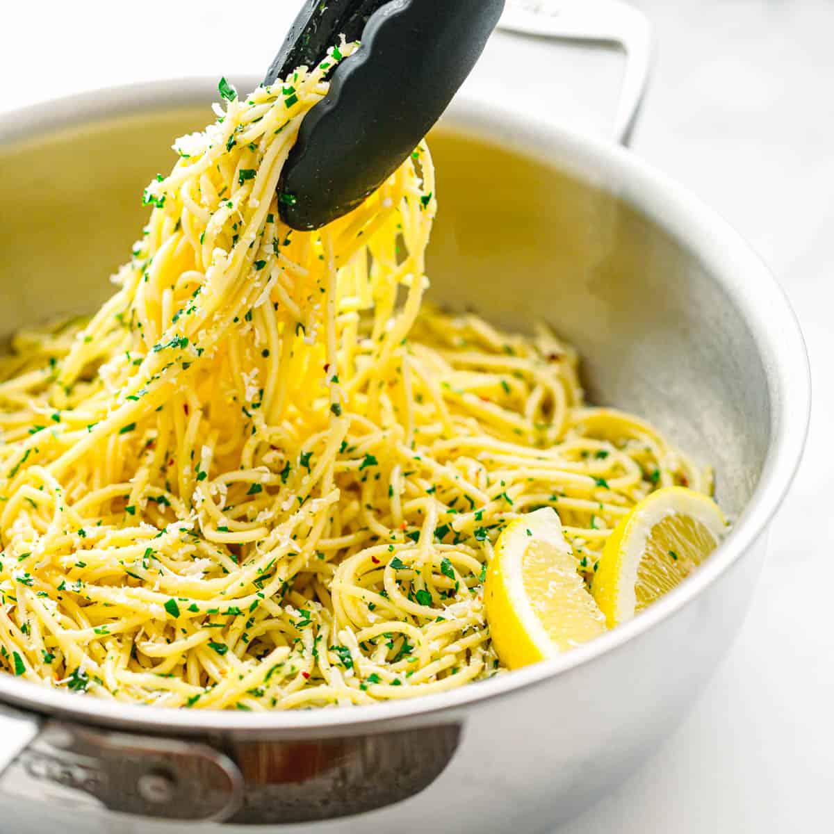 lemon pasta recipe. 