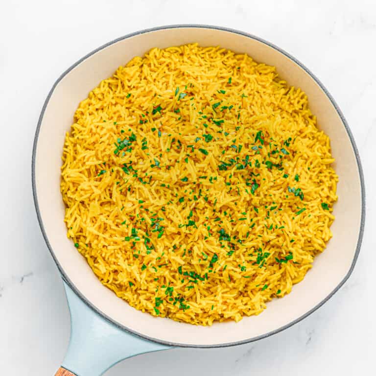 How to Make Saffron Rice on the Stove or in an Instant Pot Posh Journal