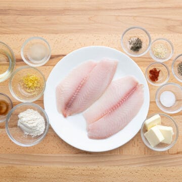 Pan-Seared Tilapia with Lemon Butter Sauce - Posh Journal