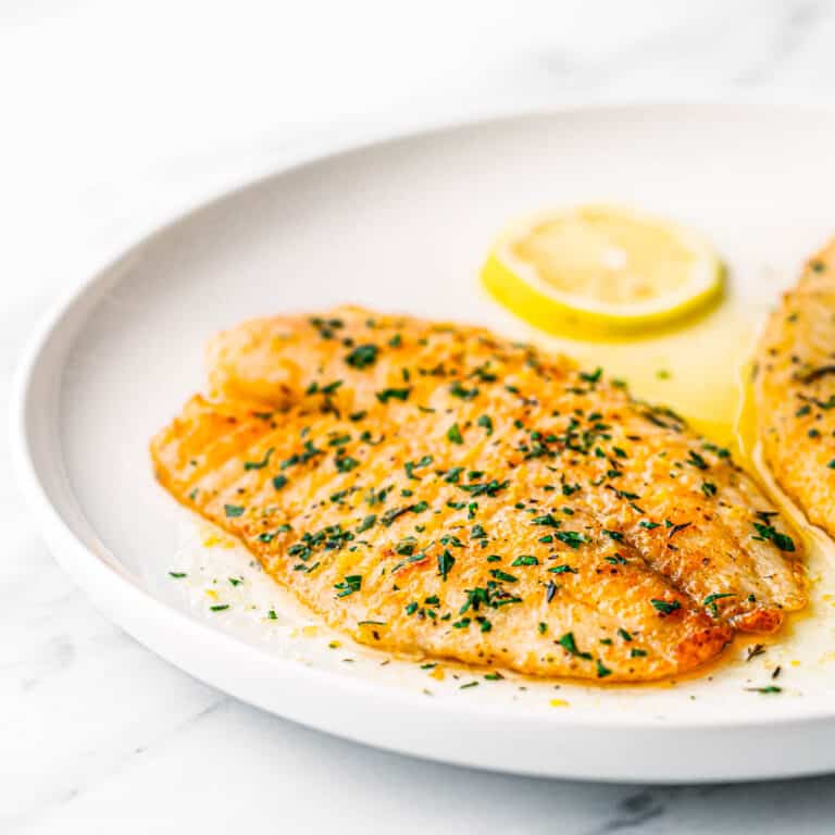 PanSeared Tilapia with Lemon Butter Sauce Posh Journal