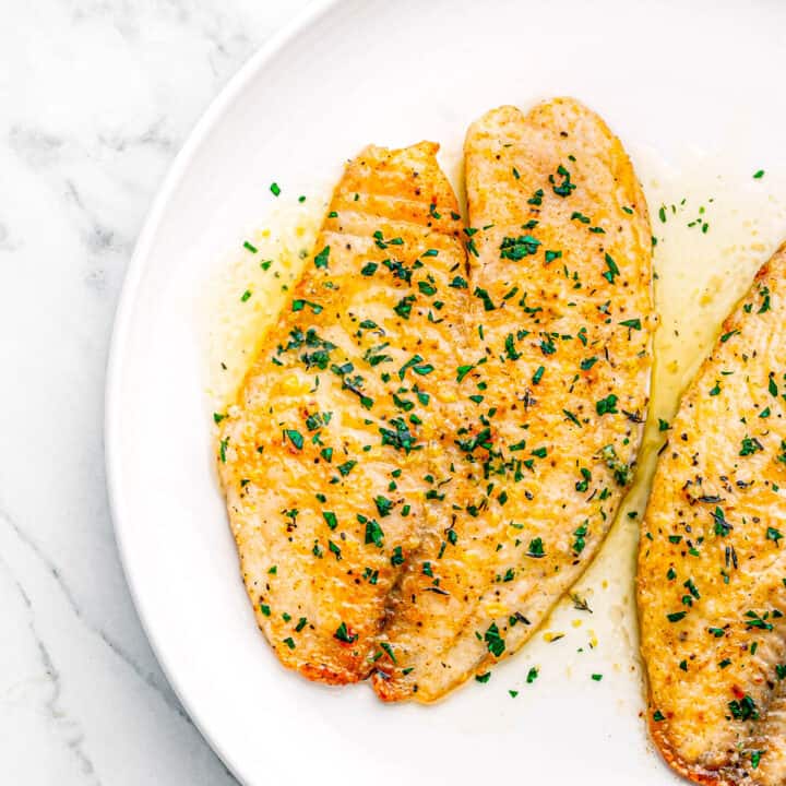PanSeared Tilapia with Lemon Butter Sauce Posh Journal