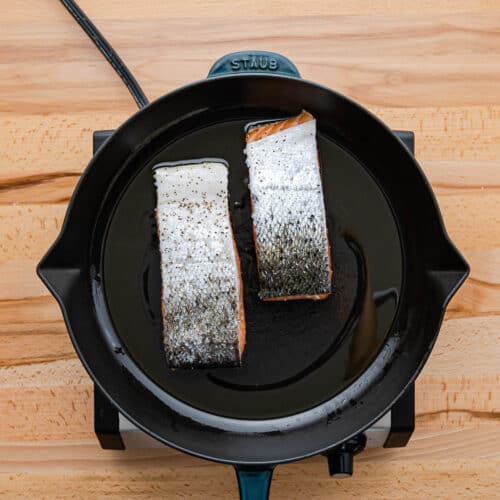 Salmon with Cream Sauce - Posh Journal