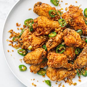 salt and pepper chicken wings recipe.