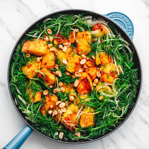 Cha Ca La Vong (Vietnamese Turmeric Fish with Dill) Posh Journal