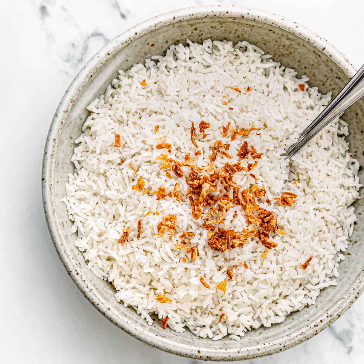 easy coconut rice recipe. 