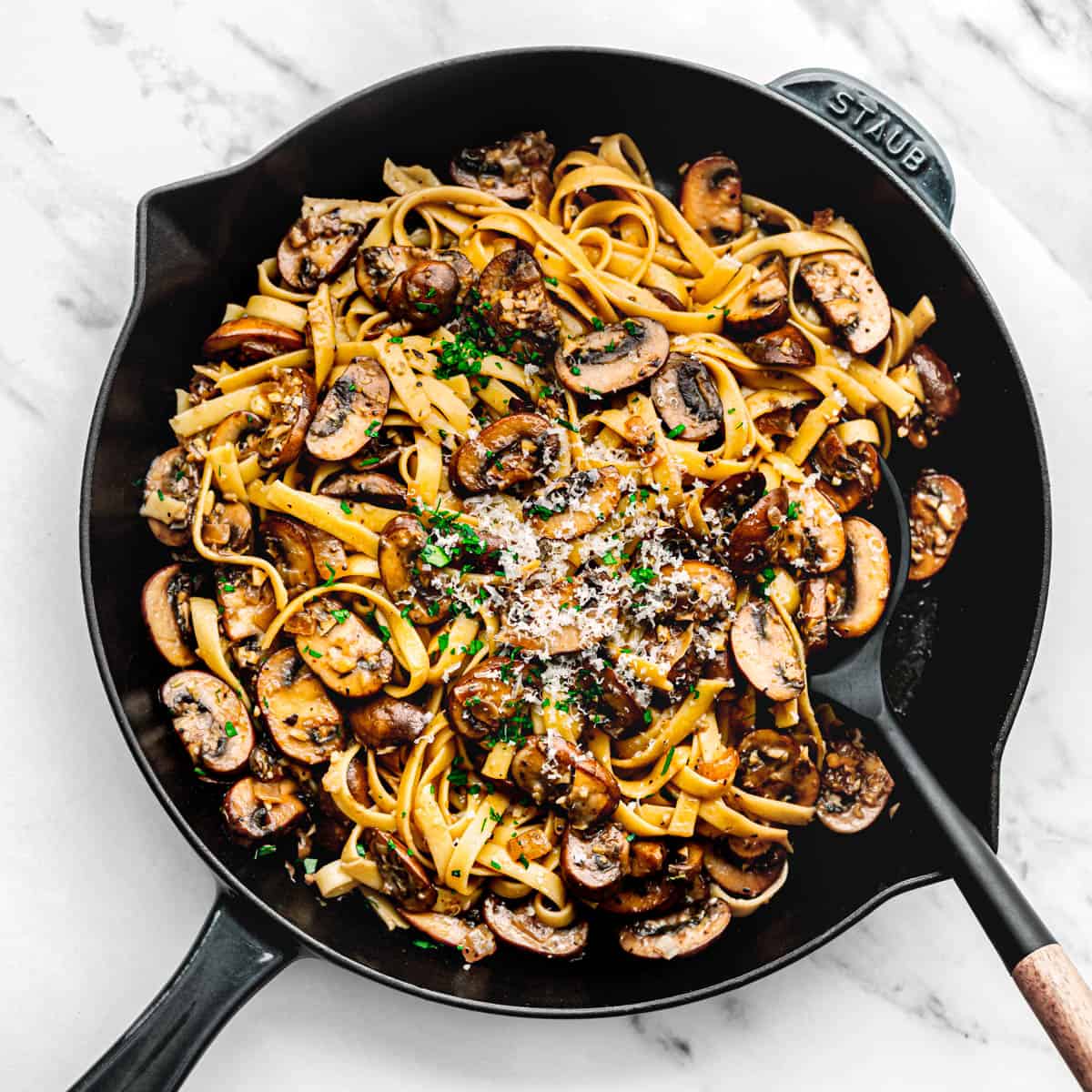 mushroom pasta recipe. 