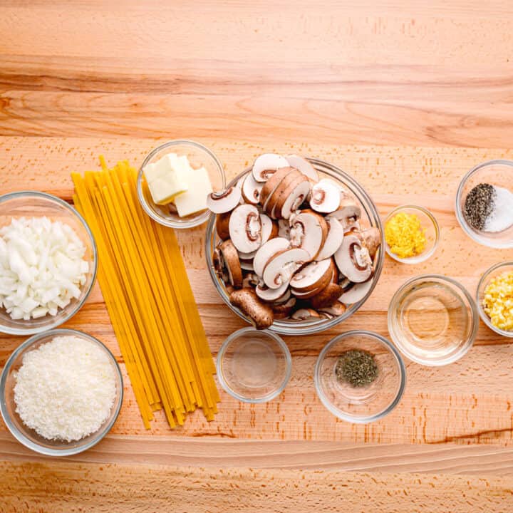 Simple Mushroom Pasta - Posh Journal