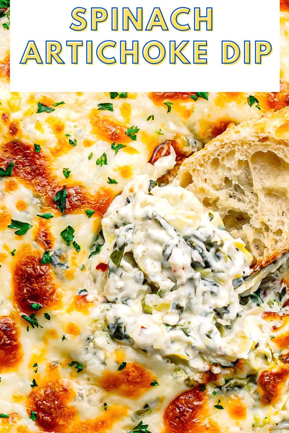 Hot Spinach Artichoke Dip - Posh Journal