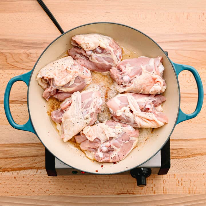 Beer Braised Chicken Thighs Posh Journal