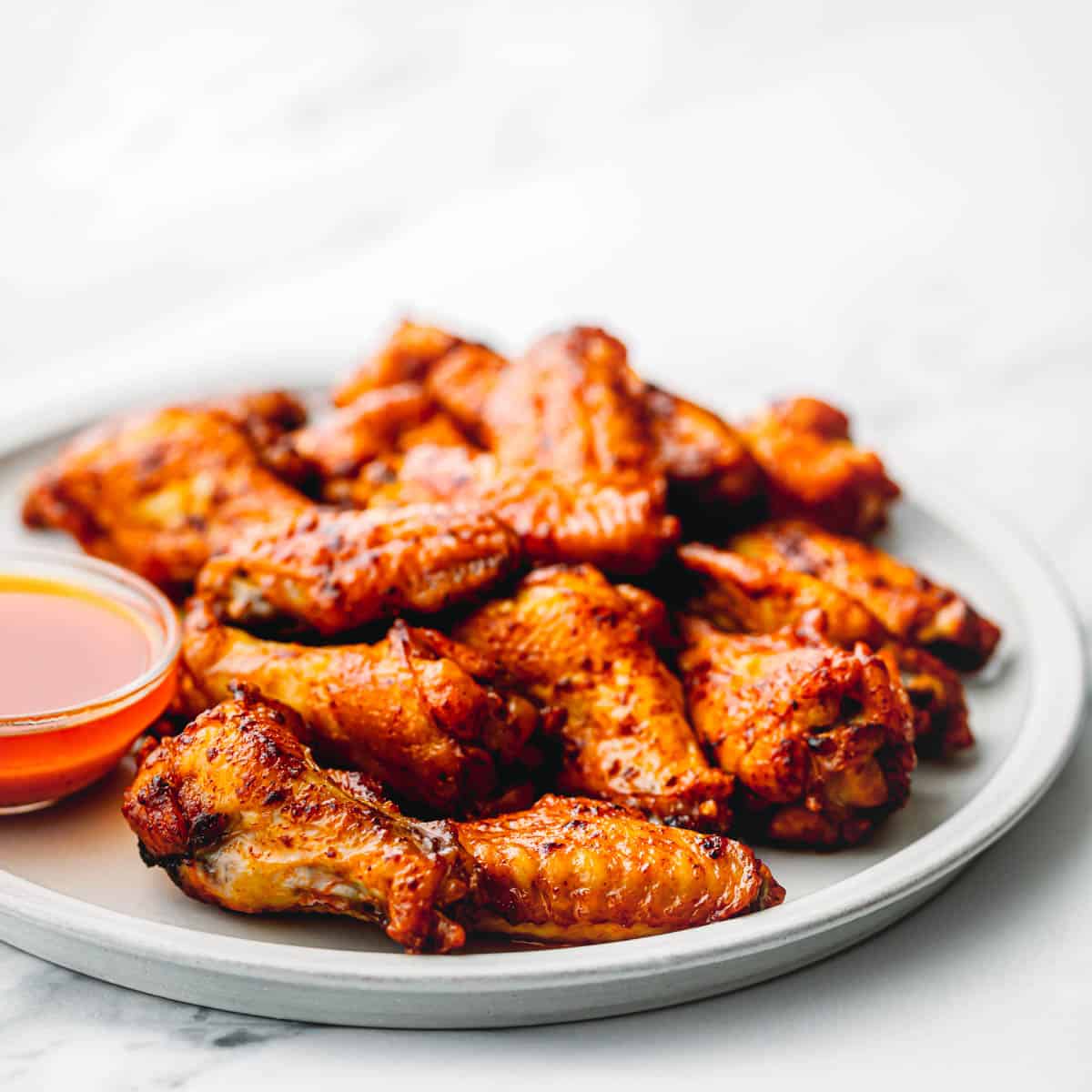 air fryer buffalo chicken wings. 