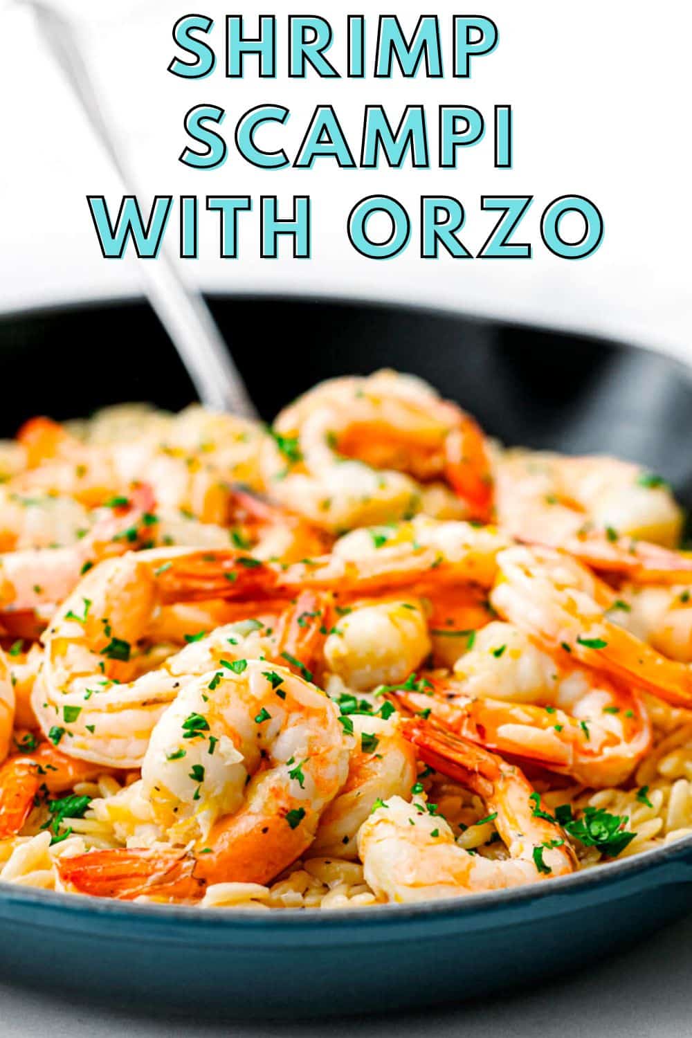 Shrimp Scampi with Orzo - Posh Journal
