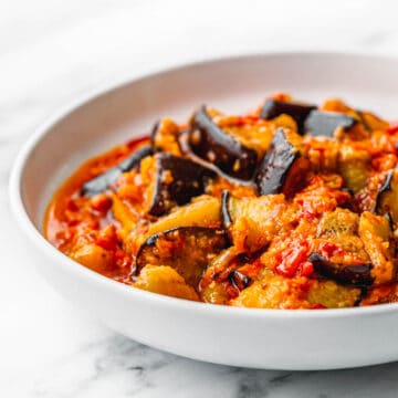 Terong Balado (Indonesian Sambal Eggplant) - Posh Journal