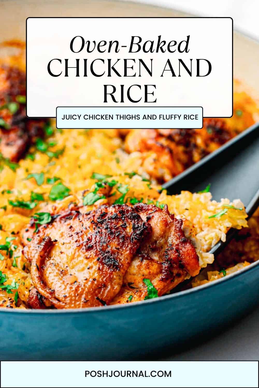 Dutch Oven Chicken and Rice Posh Journal