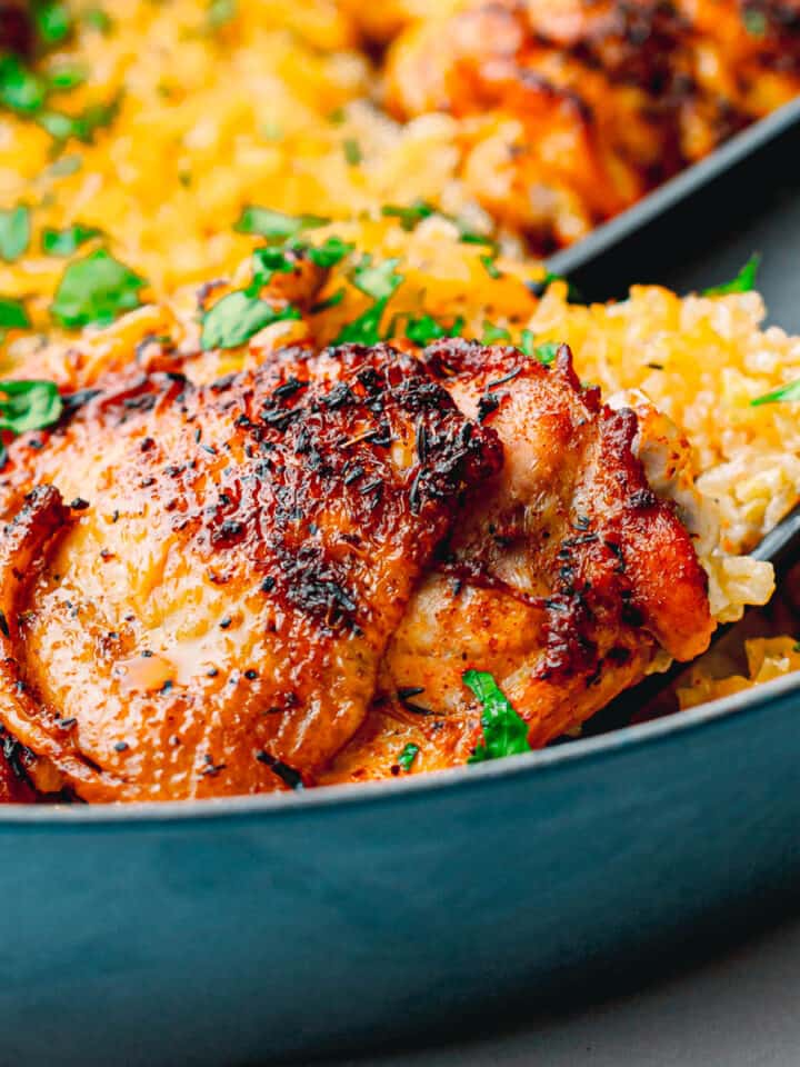 Dutch Oven Chicken and Rice Recipe