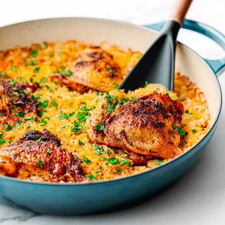 Dutch Oven Chicken and Rice Posh Journal