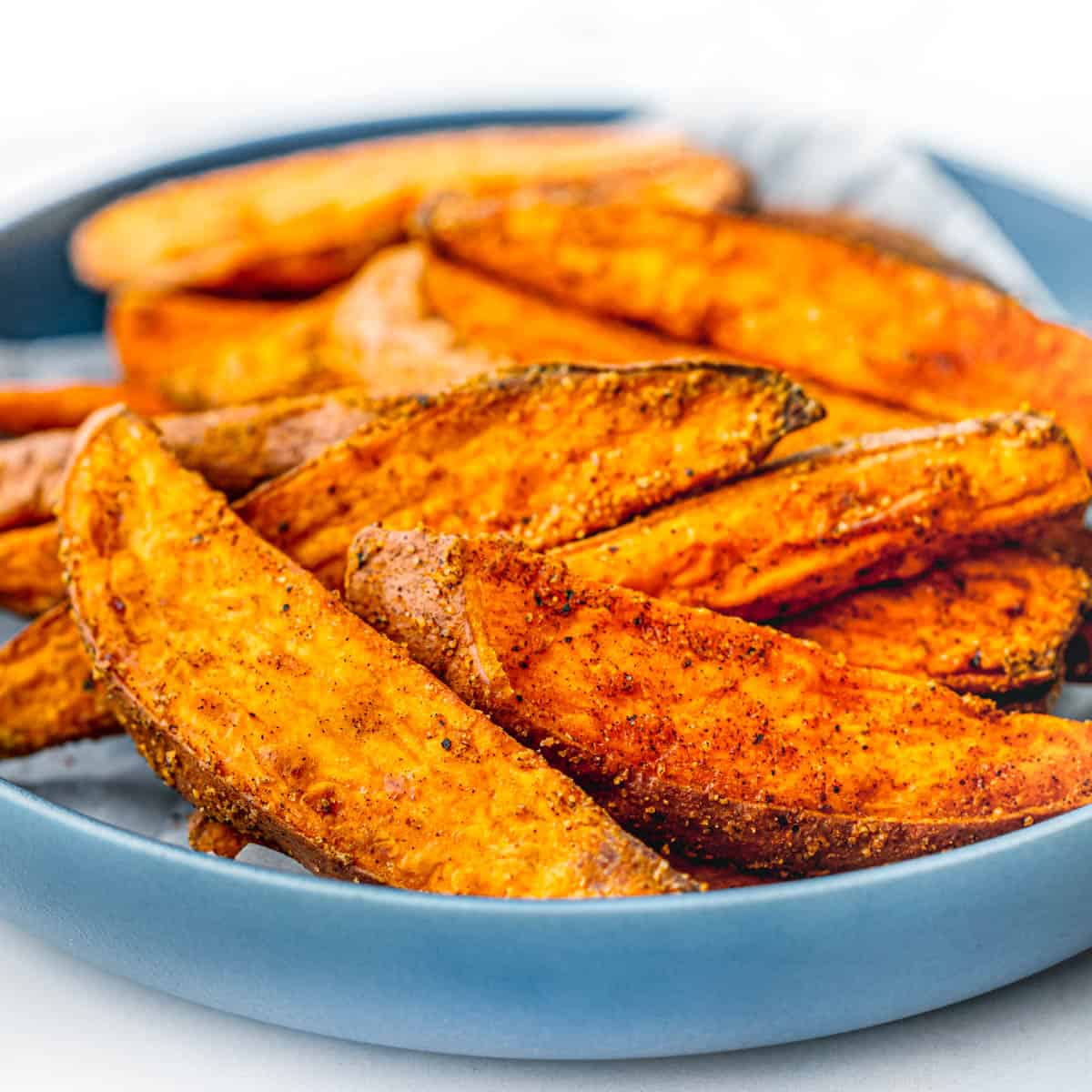 air fryer sweet potato wedges recipe.