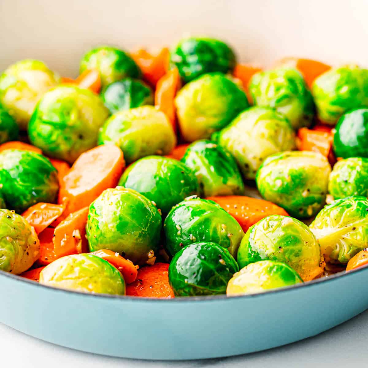 sautéed Brussels sprouts and carrots recipe