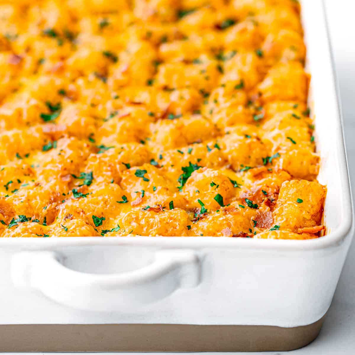 breakfast casserole with tater tots