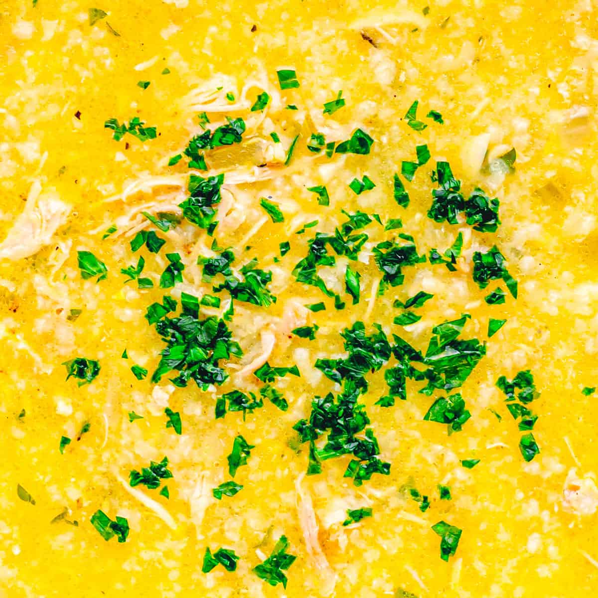 creamy lemon chicken rice soup recipe.