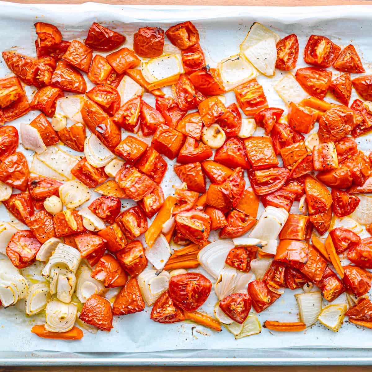 Roast them in the oven for about 30-35 minutes until they're beautifully golden and fragrant.