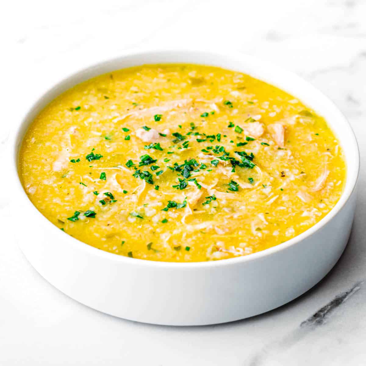 lemon rice and chicken soup recipe.