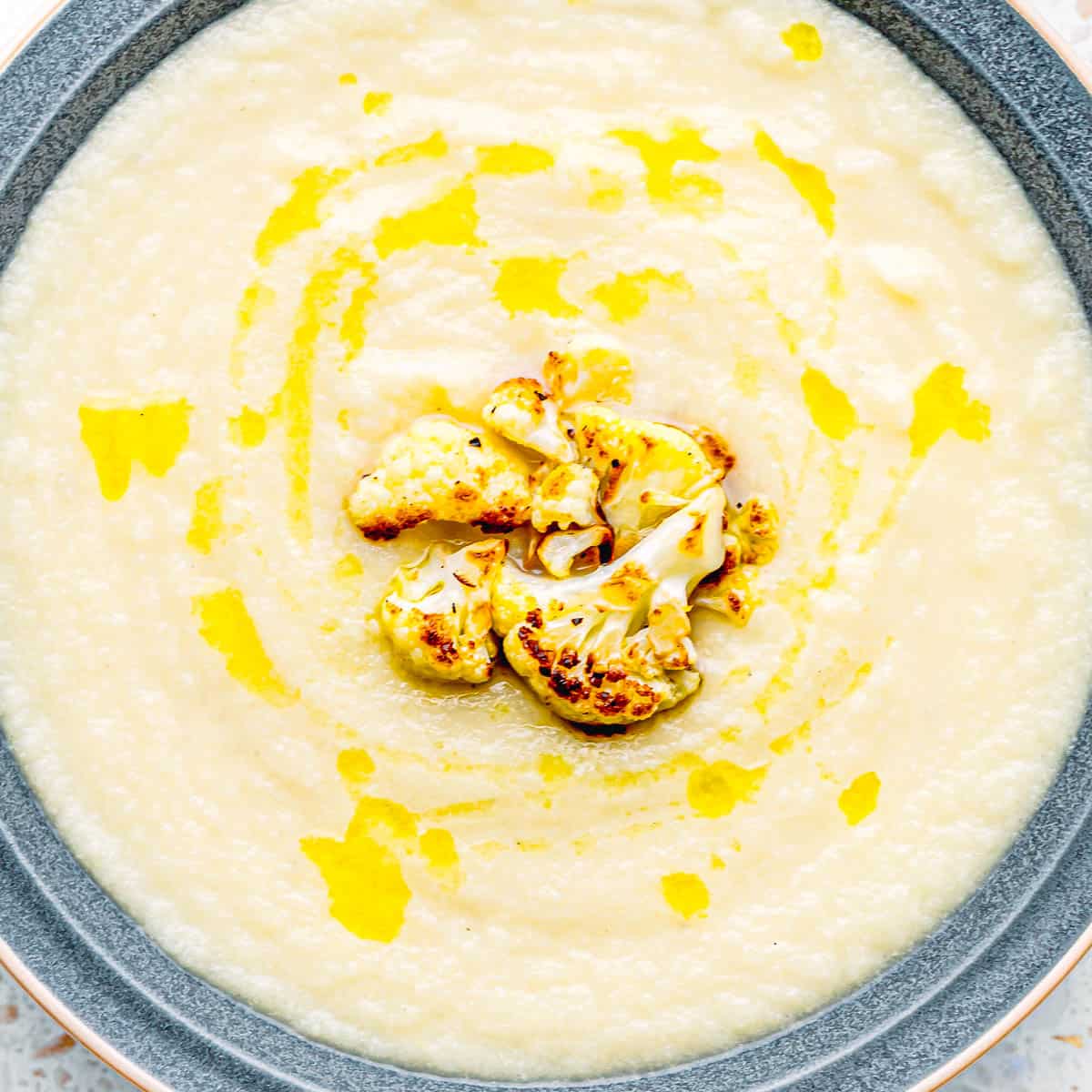 Cauliflower Soup without Cream recipe. 