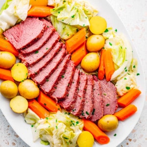 Dutch Oven Corned Beef and Cabbage Recipe.