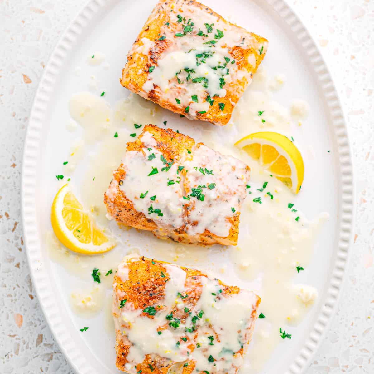 lemon butter cod recipe.