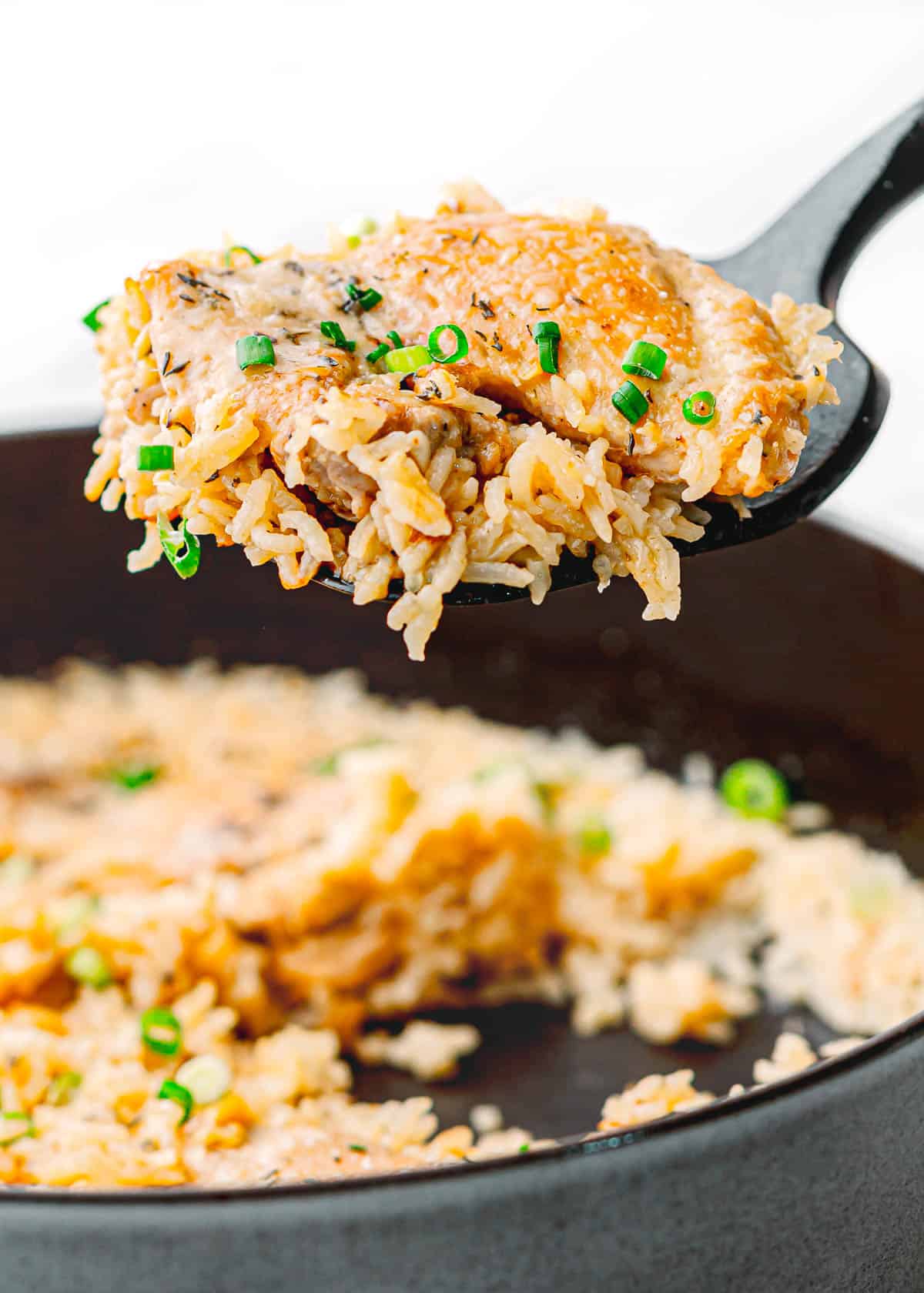 chicken with garlic parmesan rice recipe.