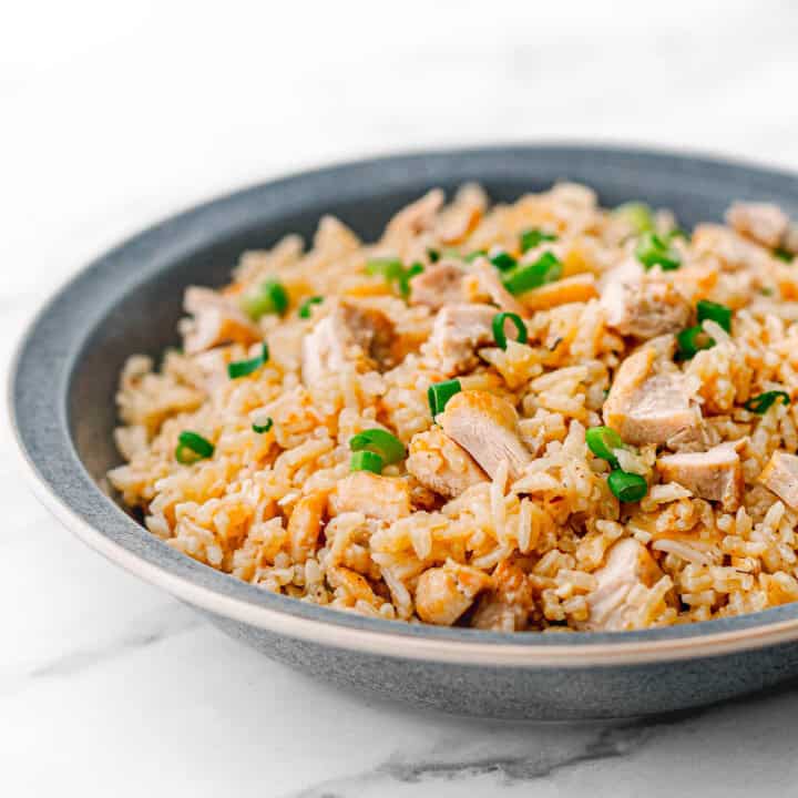 Posh Rice Chicken with Garlic Parmesan Rice - Posh Journal