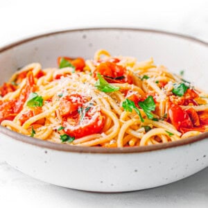 pasta with cherry tomato sauce recipe.