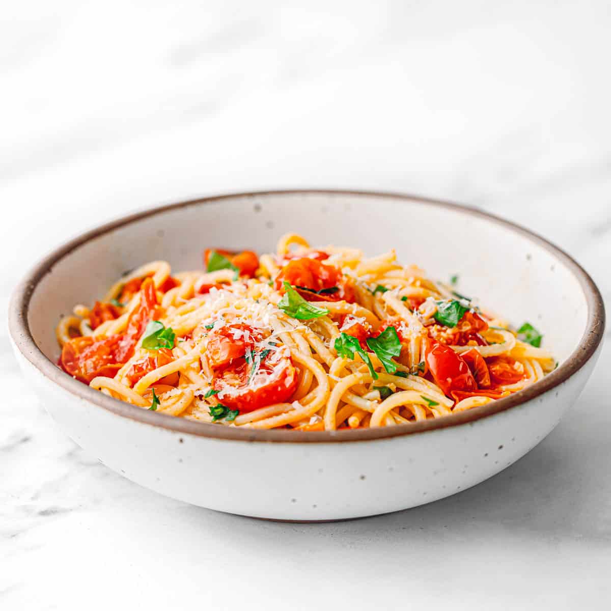 pasta with cherry tomato sauce recipe.